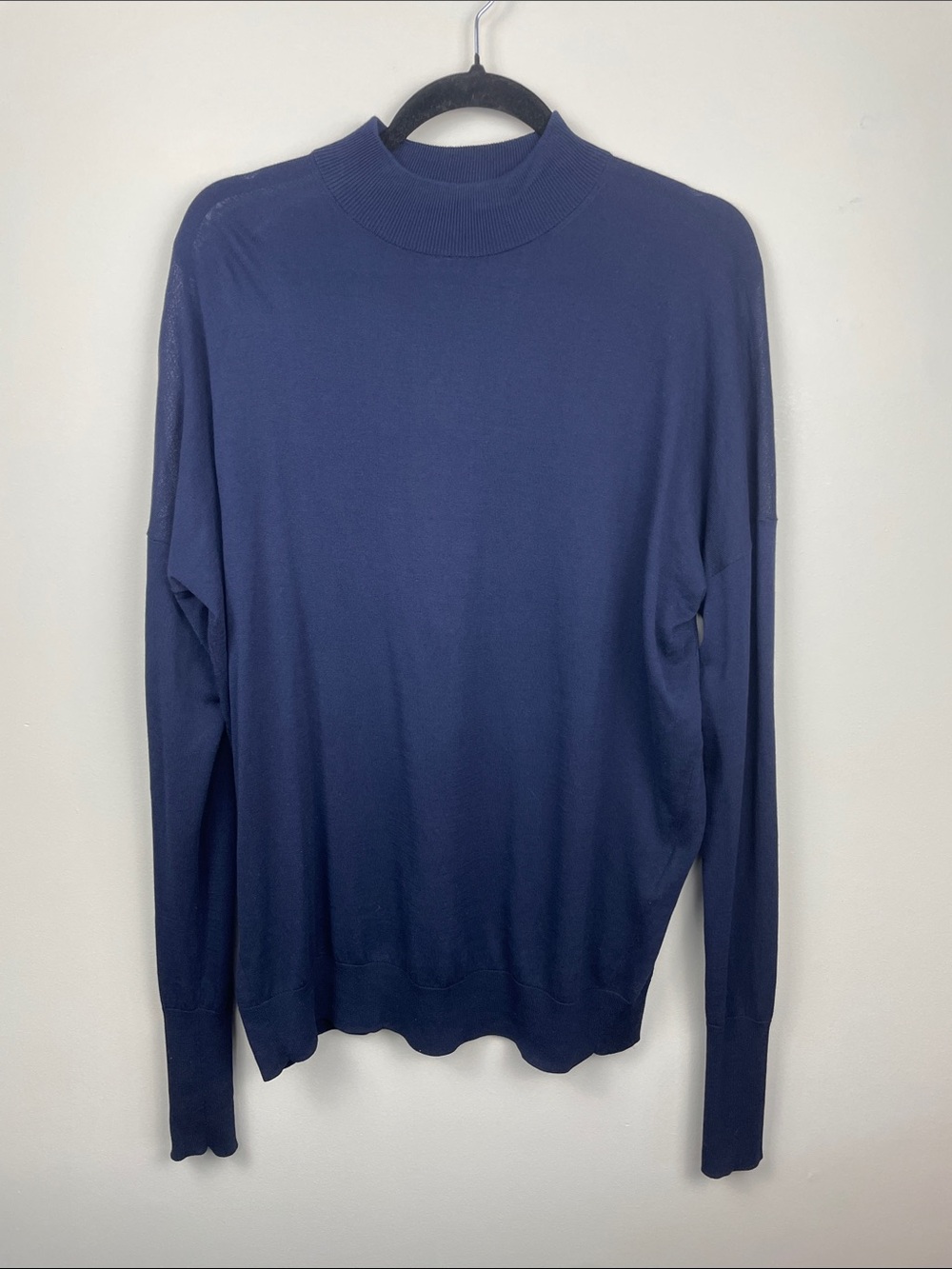ACNE STUDIOS Marvin Fluid mock neck sweater
